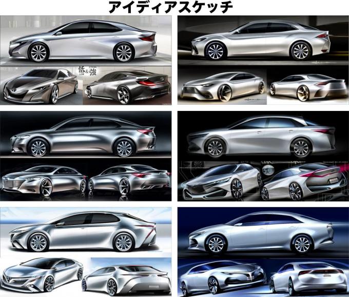 開発陣に直撃 新型トヨタ カムリのデザインは 新しいカムリ じゃなく 理想のセダン 自動車情報 ニュース Web Cartop