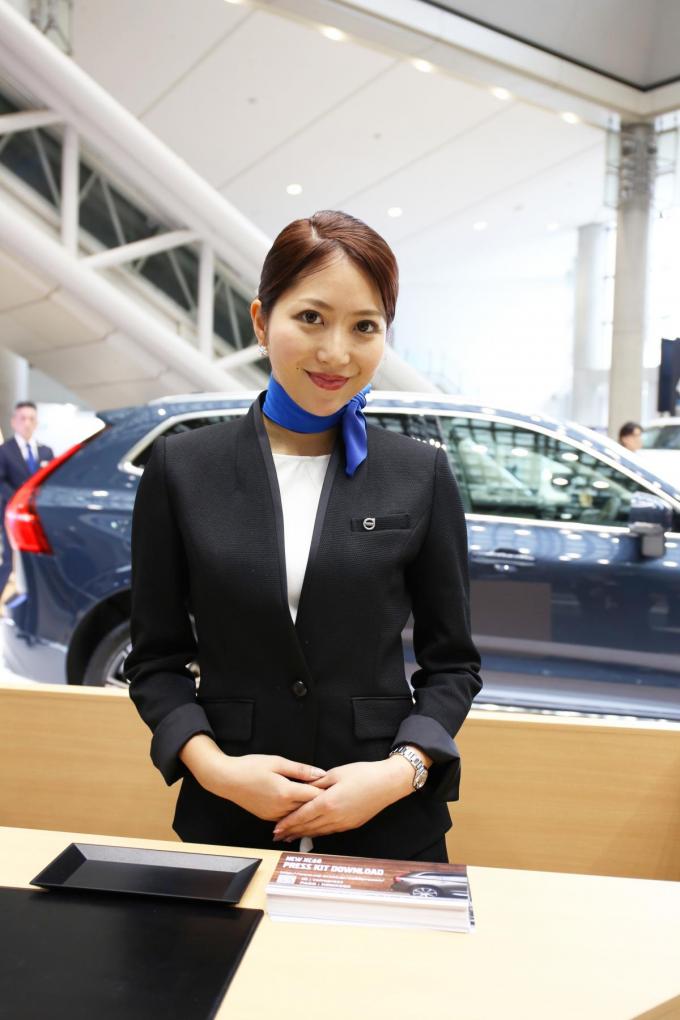 画像ギャラリー 東京モーターショー17コンパニオン画像集 ボルボ編 画像2 自動車情報 ニュース Web Cartop