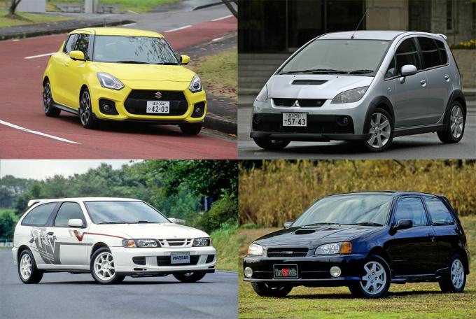 スイスポ登場で復活の予感! 日本車が元気だった時代の国産ホットハッチ3選