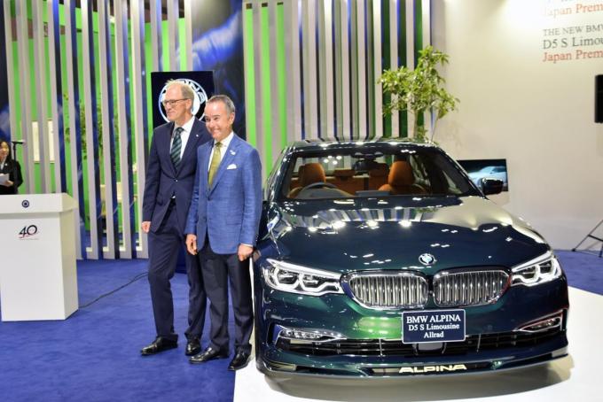 新型BMW M5を上まわる性能のアルピナB5の衝撃! 【東京モーターショー2017】