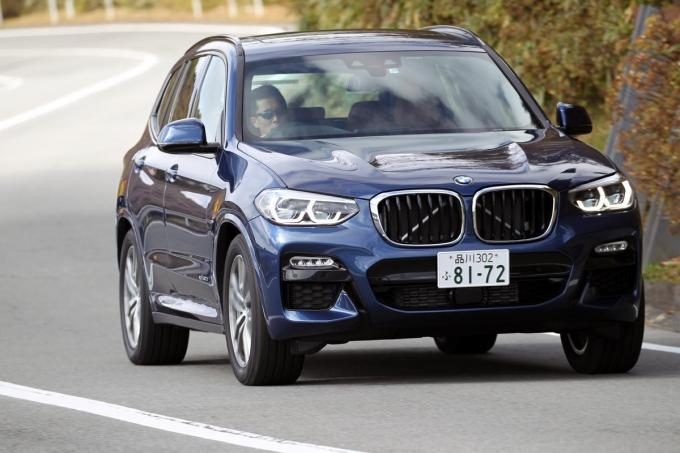 【試乗】背の高さを感じない！　新型BMW X3は感動もののフットワーク