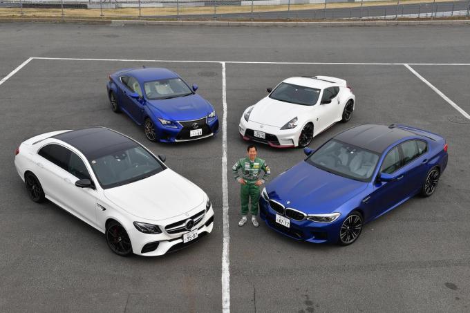 【動画】ドリキン土屋圭市が華麗なドリフトを披露! M5 vs E63 vs 国産スポーツ!