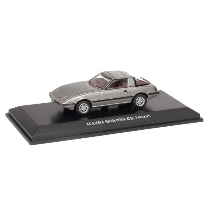 郵便局で買える! 京商製マツダ・RX-7(SA22)のミニカー付き切手セットが限定販売