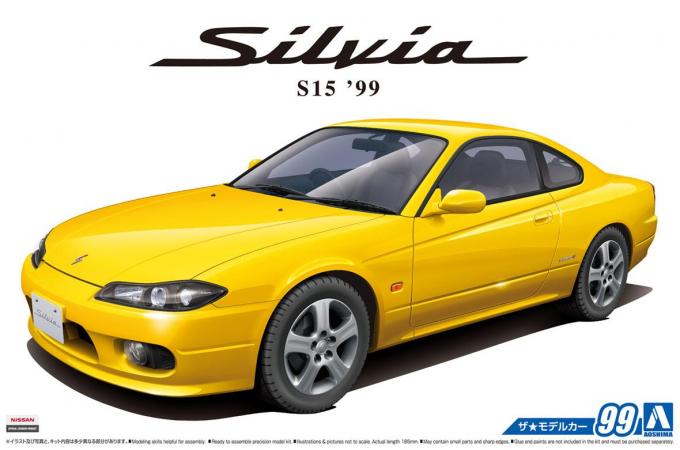 エアロパーツも付属 アオシマから1 24スケールプラモデル 日産シルビア S15 が登場 自動車情報 ニュース Web Cartop エアロパーツも付属 アオシマから1 24スケールプラモデル 日産シルビア S15 が登場 自動車情報 ニュース Web Cartop