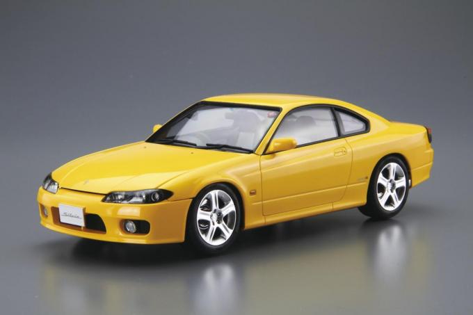 エアロパーツも付属！　アオシマから1/24スケールプラモデル 「日産シルビア（S15）」が登場