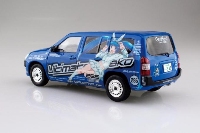 アオシマから痛車の1 24スケールプラモデル トヨタプロボックス ニパ子ちゃん仕様 が登場 自動車情報 ニュース Web Cartop