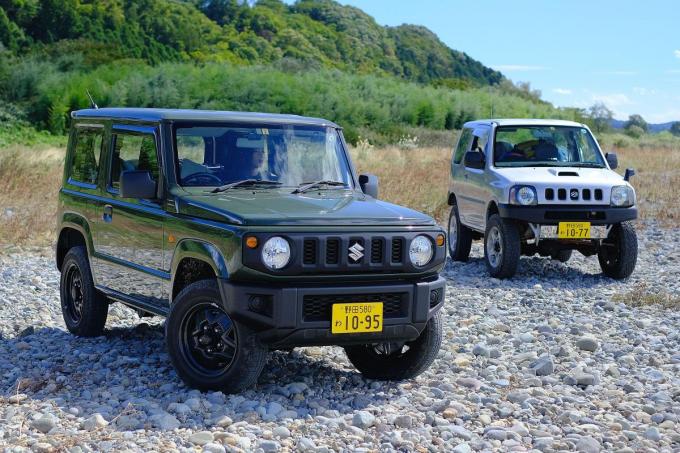 悪路走破性最強の軽自動車! おもしろレンタカーに新旧スズキ・ジムニーが登場
