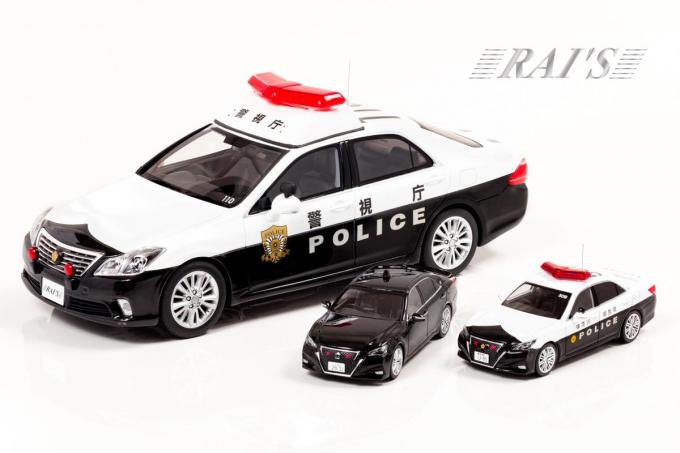 マニアも納得の仕上がり トヨタ クラウンのパトカー3車種のモデルカーが発売 自動車情報 ニュース Web Cartop