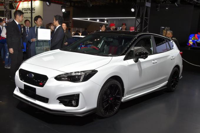 フォレスターハイブリッドモデルのstiコンセプトを展示 走る愉しさ溢れるスバル Stiブース 東京オートサロン19 自動車情報 ニュース Web Cartop