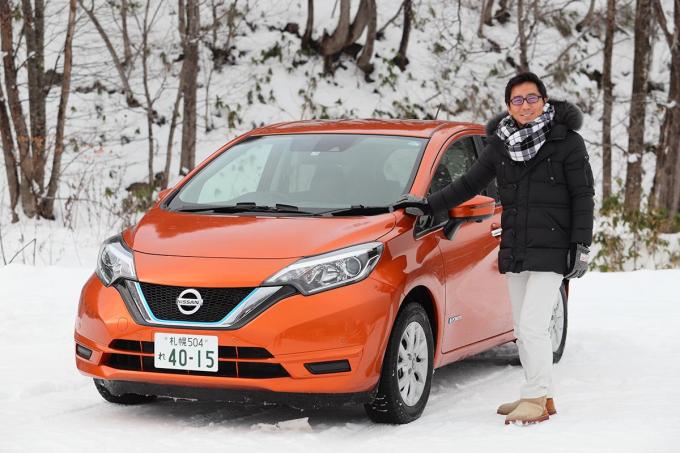 試乗 モーター4wdの実力は 日産ノートe Power 4wdの実力を雪国でチェック 動画あり 自動車情報 ニュース Web Cartop