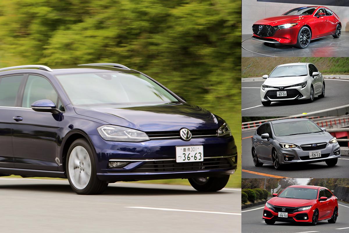 日本車4台が宣戦布告 国産コンパクトカーは世界のベンチマークvwゴルフを超えているのか 自動車情報 ニュース Web Cartop