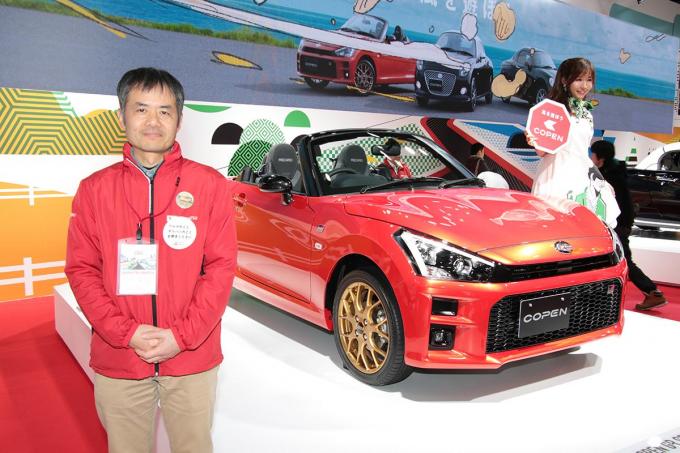 発売が待ち遠しい ダイハツ コペンgrスポーツコンセプトのキーマンを直撃 大阪オートメッセ2019 自動車情報 ニュース Web Cartop