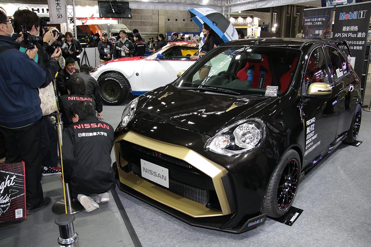 完成度の高さに脱帽 愛知 京都の日産自動車大学校の学生が手がけた力作 大阪オートメッセ19 自動車情報 ニュース Web Cartop 2ページ目 完成度の高さに脱帽 愛知 京都の日産自動車大学校の学生が手がけた力作 大阪オートメッセ19 自動車情報 ニュース Web Cartop 2ページ目