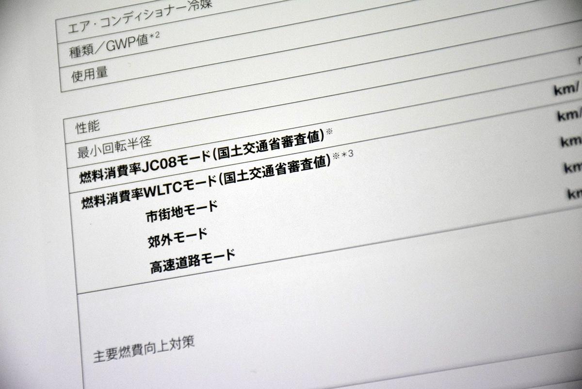 今後義務化される新燃費基準 Wltcモード と従来の Jc08モード がカタログに混在する理由 自動車情報 ニュース Web Cartop 今後義務化される新燃費基準 Wltcモード と従来の Jc08モード がカタログに混在する理由 自動車情報 ニュース Web Cartop
