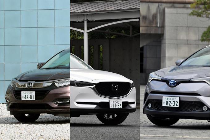 C-HR・ヴェゼル・CX-5はどれが買い？　人気SUV3台の全方位通信簿