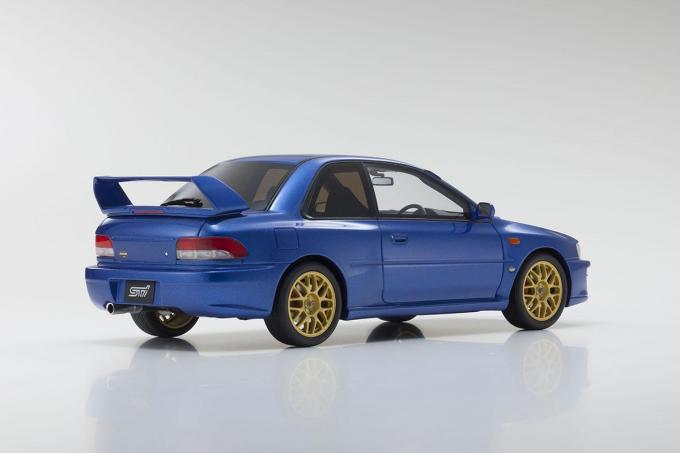 京商samuraiシリーズ最新作 1 18スケール スバル インプレッサ22b Stiバージョン 発売 自動車情報 ニュース Web Cartop