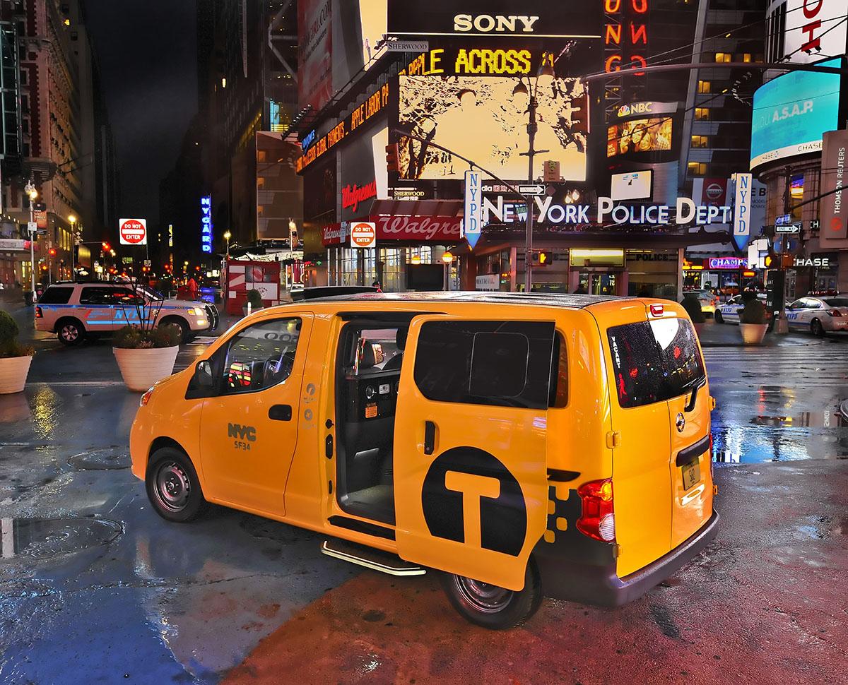 アメリカのタクシー 〜 画像2