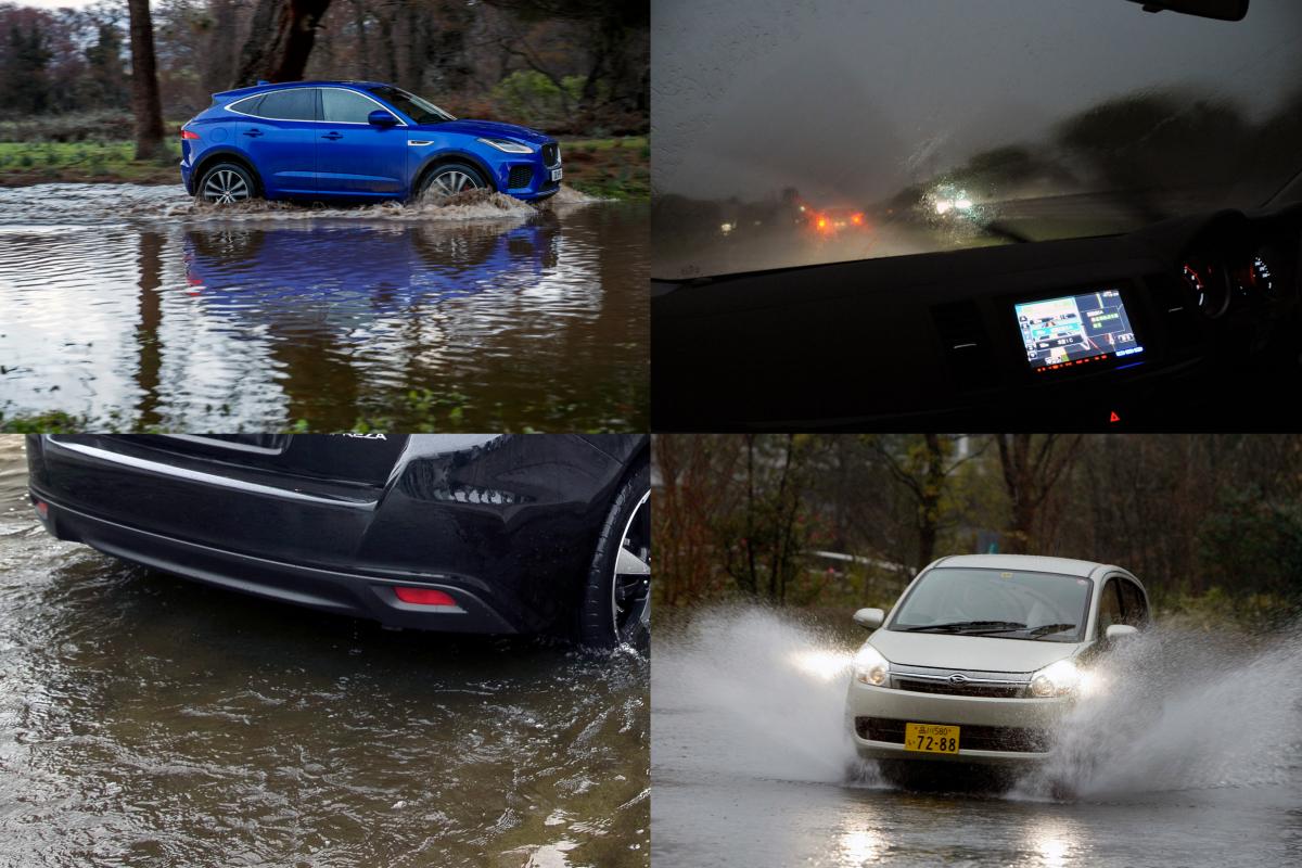 台風や豪雨の被害は人ごとじゃない クルマが水没する恐れのあるときに憶えておくこと4つ 自動車情報 ニュース Web Cartop 台風や豪雨の被害は人ごとじゃない クルマが水没する恐れのあるときに憶えておくこと4つ 自動車情報 ニュース Web Cartop