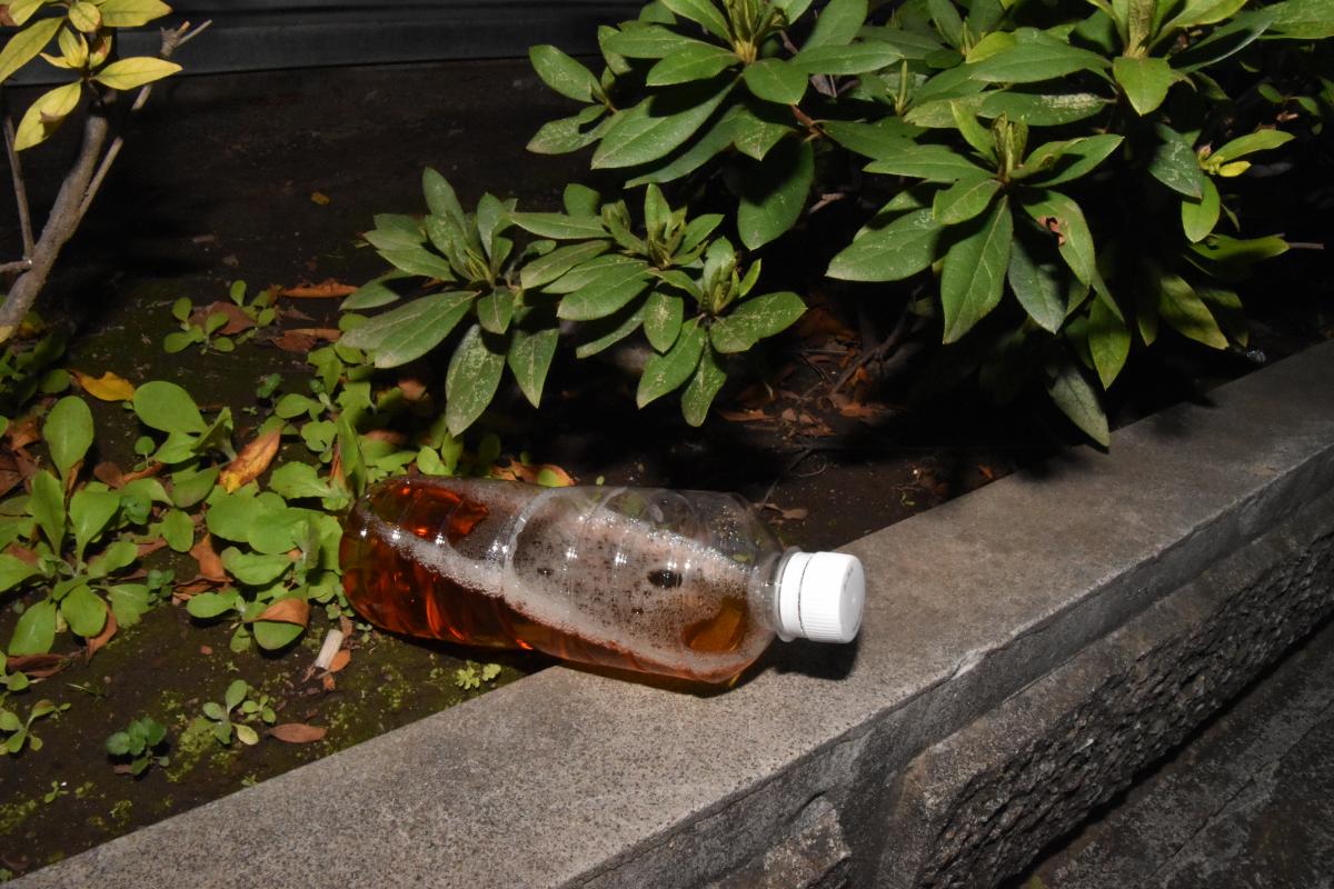 中央分離帯の茂みによく落ちている「飲みかけのペットボトル」の正体とは 〜 画像4