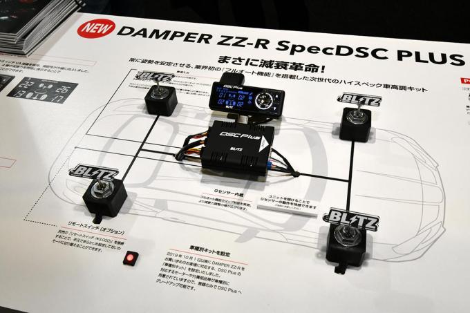 いつもベストな姿勢制御が可能 快適なドライブが可能になるブリッツの新作車高調に注目 東京オートサロン 自動車情報 ニュース Web Cartop