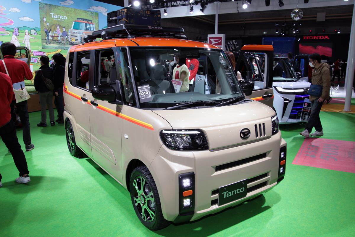 このまま出せばバカ売れ確実 ダイハツ タント クロスフィールドバージョン の高い完成度 大阪オートメッセ 自動車情報 ニュース Web Cartop