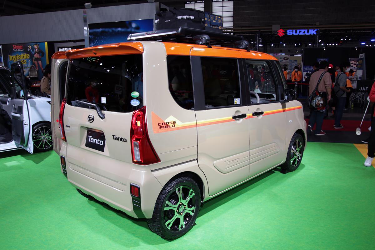 このまま出せばバカ売れ確実 ダイハツ タント クロスフィールドバージョン の高い完成度 大阪オートメッセ 自動車情報 ニュース Web Cartop