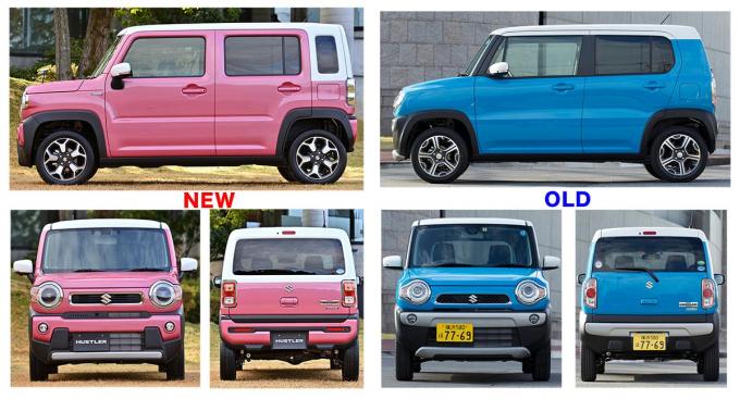話題の新型スズキ ハスラー その進化ぶりを新旧比較で検証 自動車情報 ニュース Web Cartop 話題の新型スズキ ハスラー その進化ぶりを新旧比較で検証 自動車情報 ニュース Web Cartop