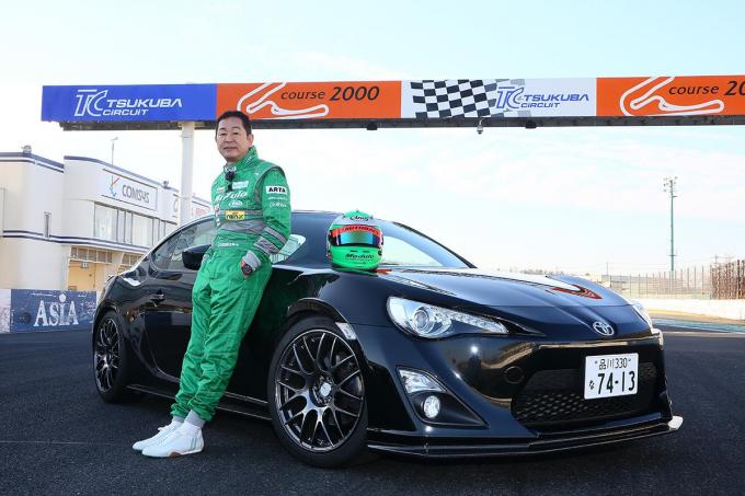 ドリキン土屋圭市がライトチューン仕様のマイカー86で筑波サーキットを攻める!【CARトップTV】