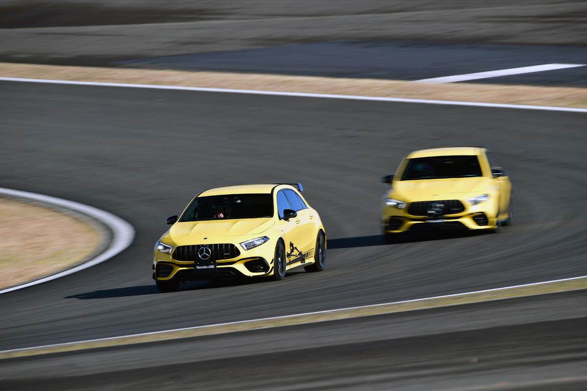 試乗 衝撃のエンジンにレーシングドライバーも唖然 速すぎるメルセデスamg A 45 Cla 45 は量産車の常識を覆した 自動車情報 ニュース Web Cartop