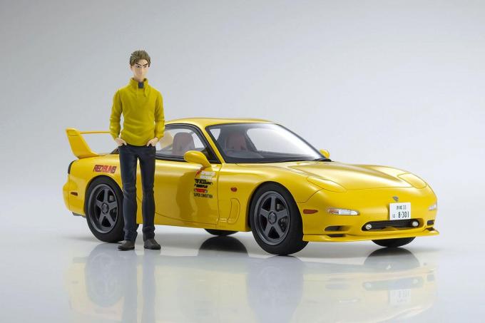 京商から人気マンガ「頭文字D」に登場する高橋啓介FD3Sの18分の1スケールモデルが発売!