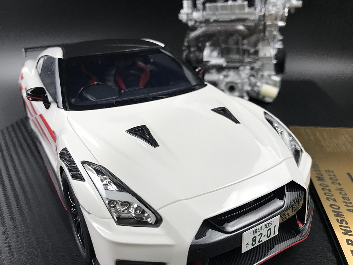 日下エンジニアリングの日産GT-Rニスモ2020年モデル筑波最速モデルのミニチュア発売 〜 画像10