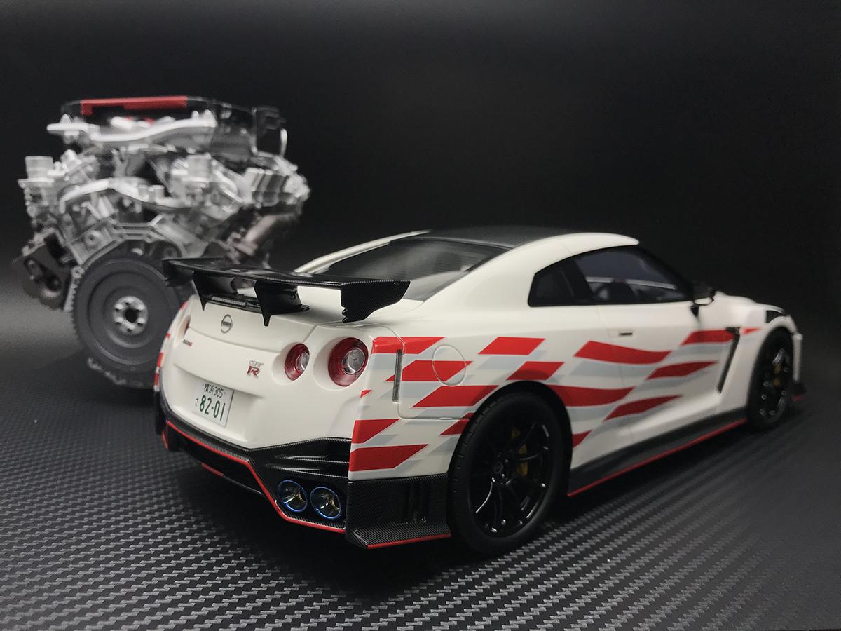 日下エンジニアリングの日産GT-Rニスモ2020年モデル筑波最速モデルのミニチュア発売 〜 画像11