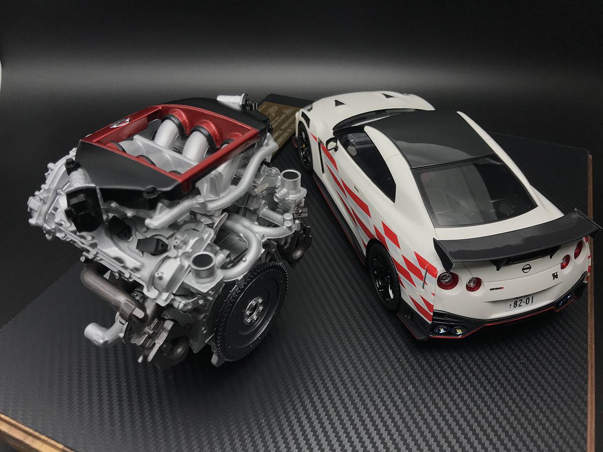 日下エンジニアリングの日産GT-Rニスモ2020年モデル筑波最速モデルのミニチュア発売 〜 画像16