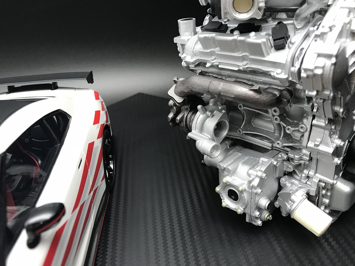 日下エンジニアリングの日産GT-Rニスモ2020年モデル筑波最速モデルのミニチュア発売 〜 画像19