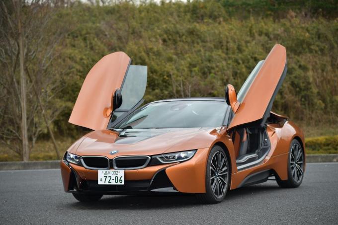 BMWi8のフロントスタイリング