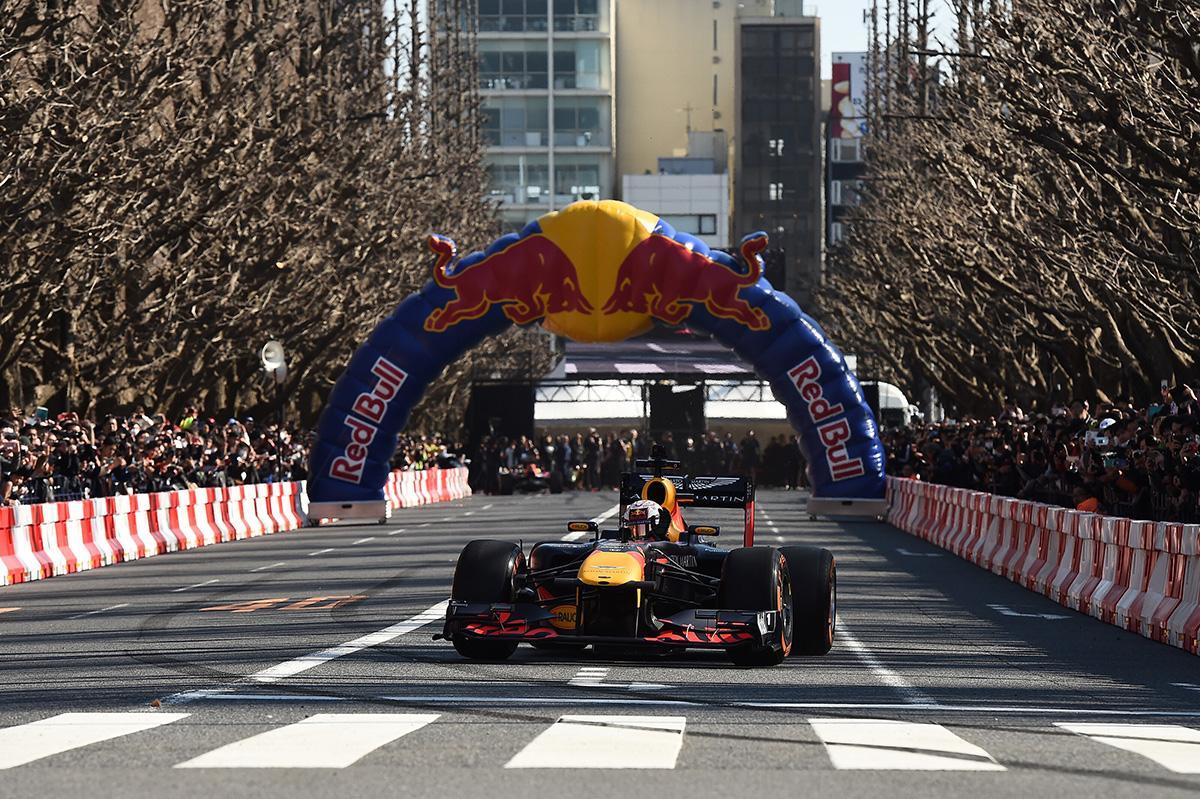 レッドブルF1のデモンストレーション走行 〜 画像2