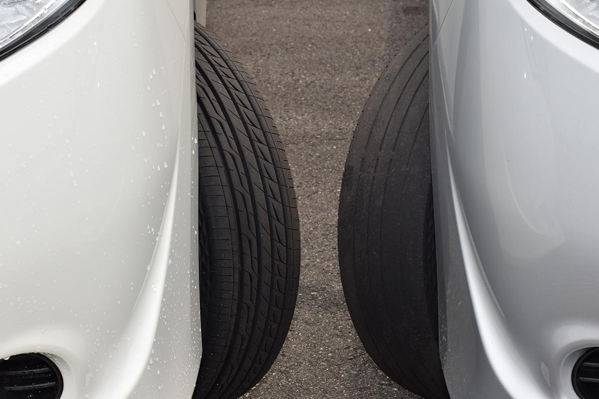 タイヤの溝のイメージ