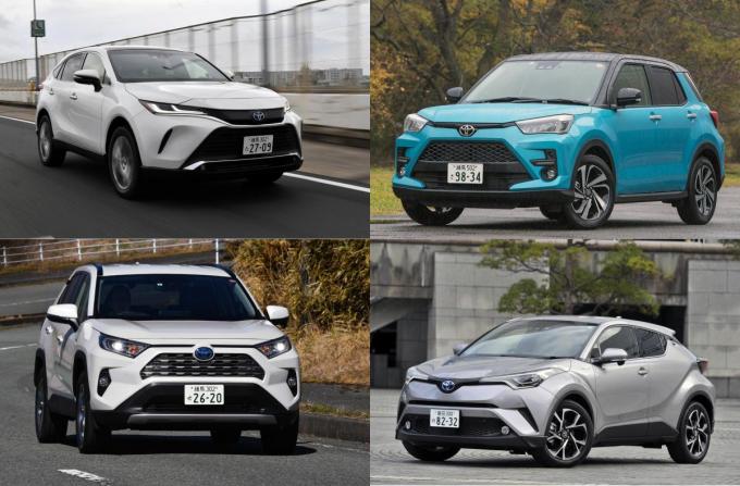 SUVブームの恩恵を受けるのは「トヨタ」だけだった！　RAV4・ハリアー・ライズなど販売上位を独占できた理由とは