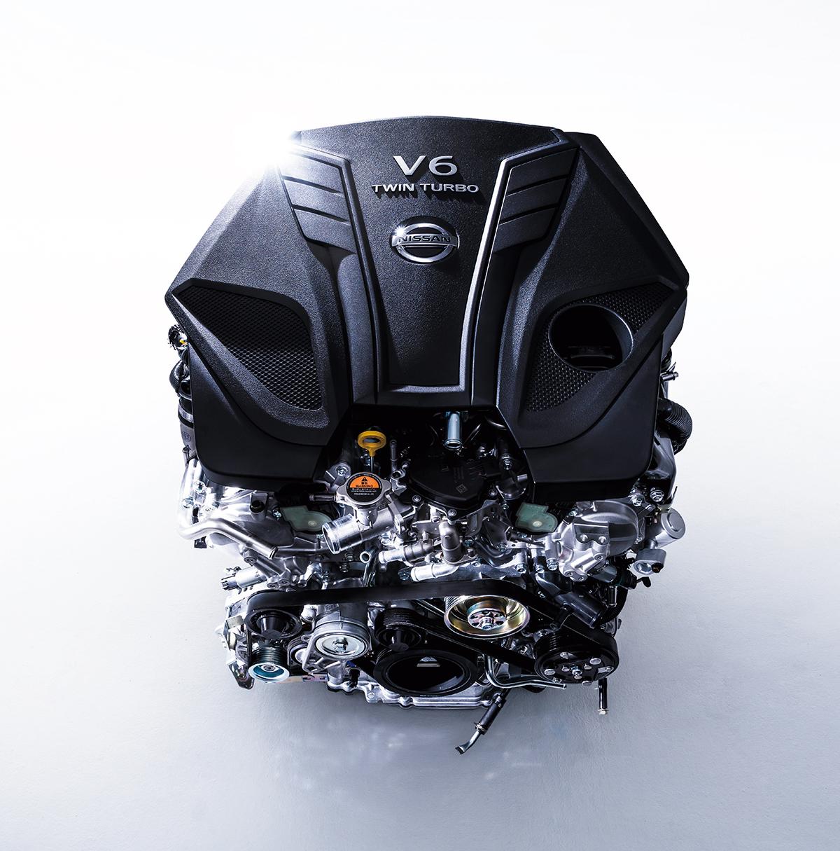 V6ツインターボエンジン
