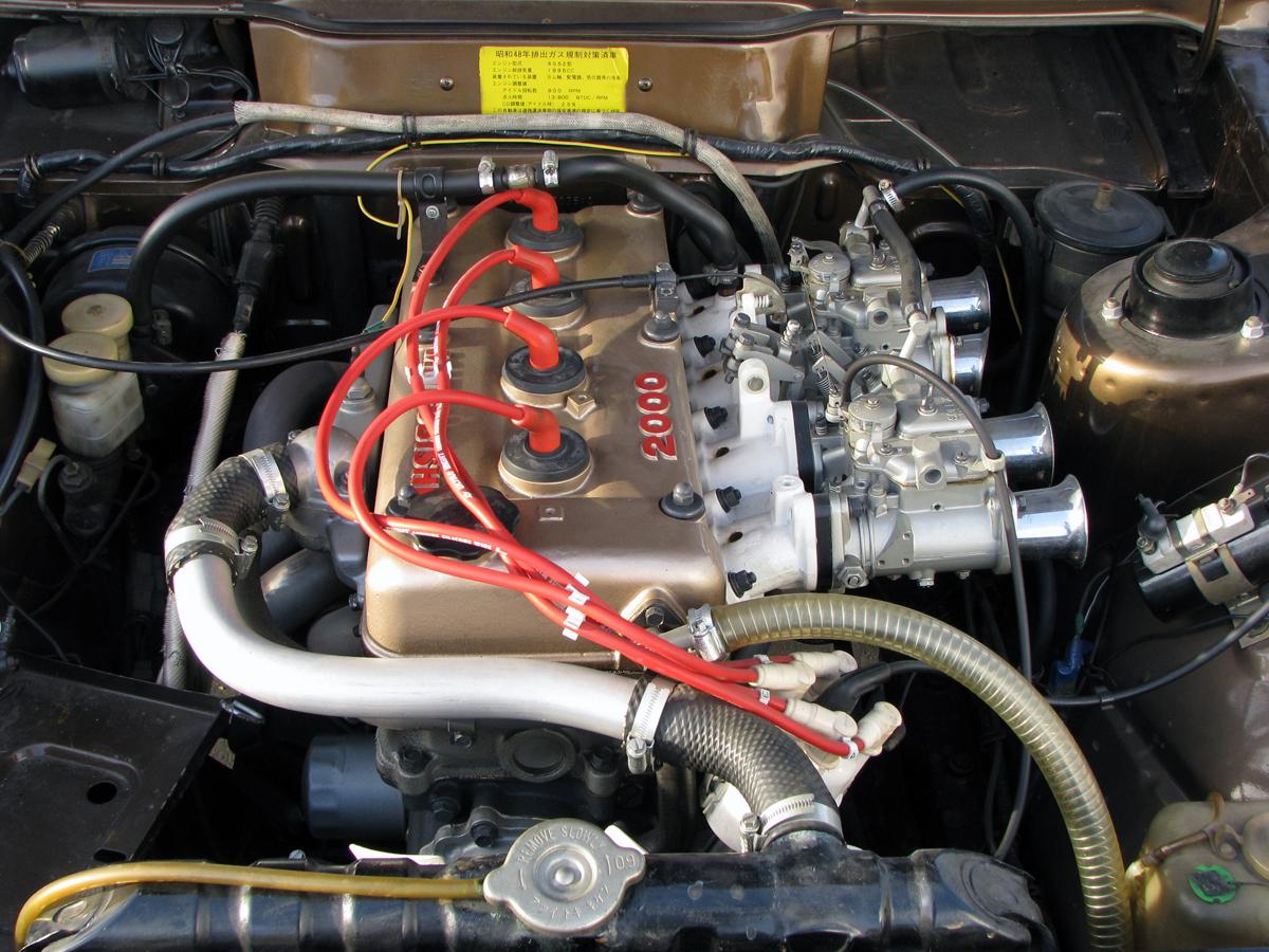 三菱ギャランGTO R73Xのエンジン