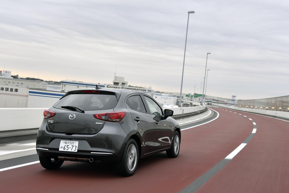 MAZDA２のリヤ