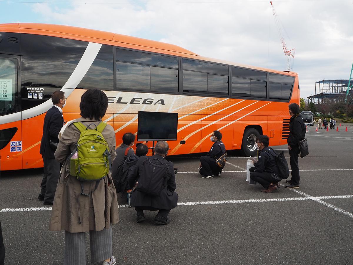 車内換気のデモ風景 〜 画像2