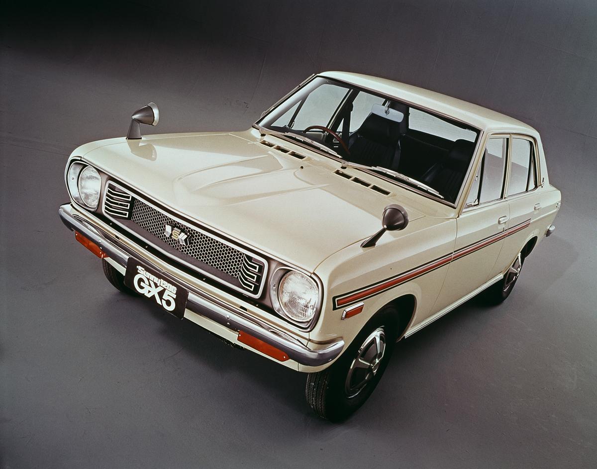 日産サニー（B110型）のフロントスタイリング 〜 画像7