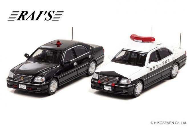 各700台限定! ヒコセブンから17系クラウンパトカーの43分の1スケールモデルカーが発売