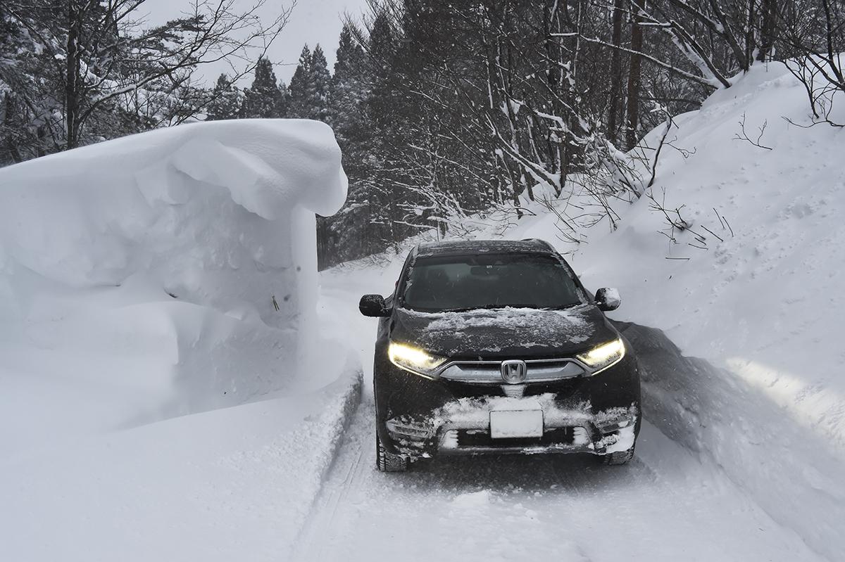 雪道4WDのイメージ