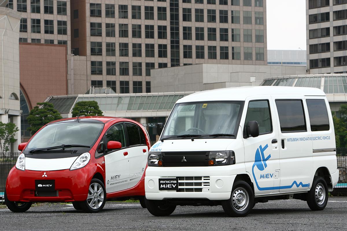 電気自動車の商用車のイメージ