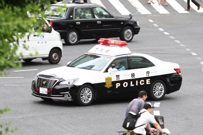 トヨタ・クラウンのパトカー