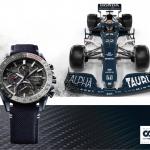 F1マシンと同じ素材を採用！　カシオ・エディフィスにF1チーム「スクーデリア・アルファタウリ」コラボモデル登場