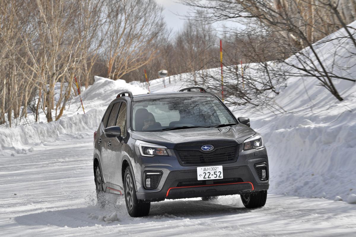 スバル・フォレスターの雪上試乗記