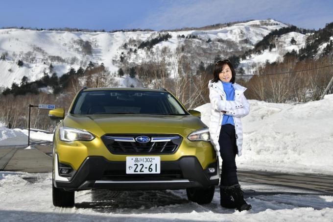 SUBARU XVと飯田裕子さん